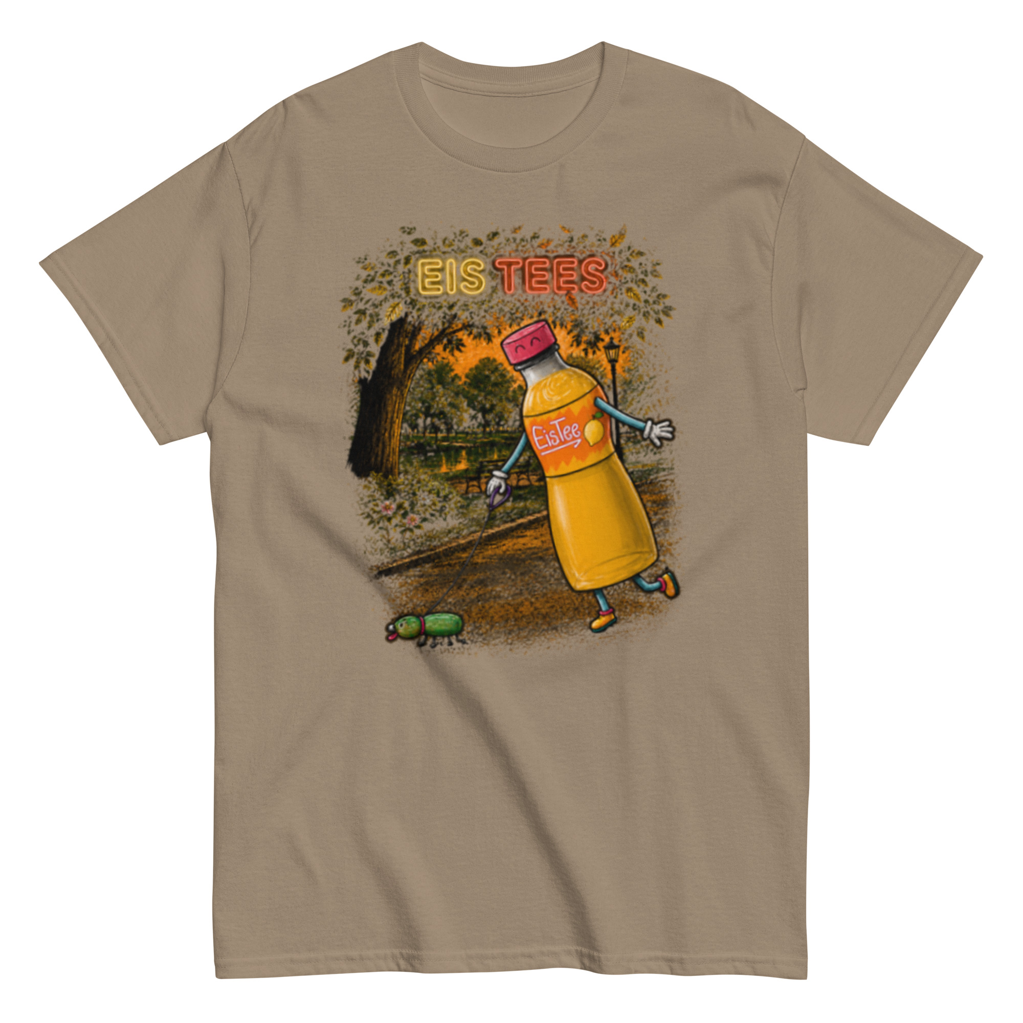 unisex classic tee brown savana front 6aa3c2606de36.jpg