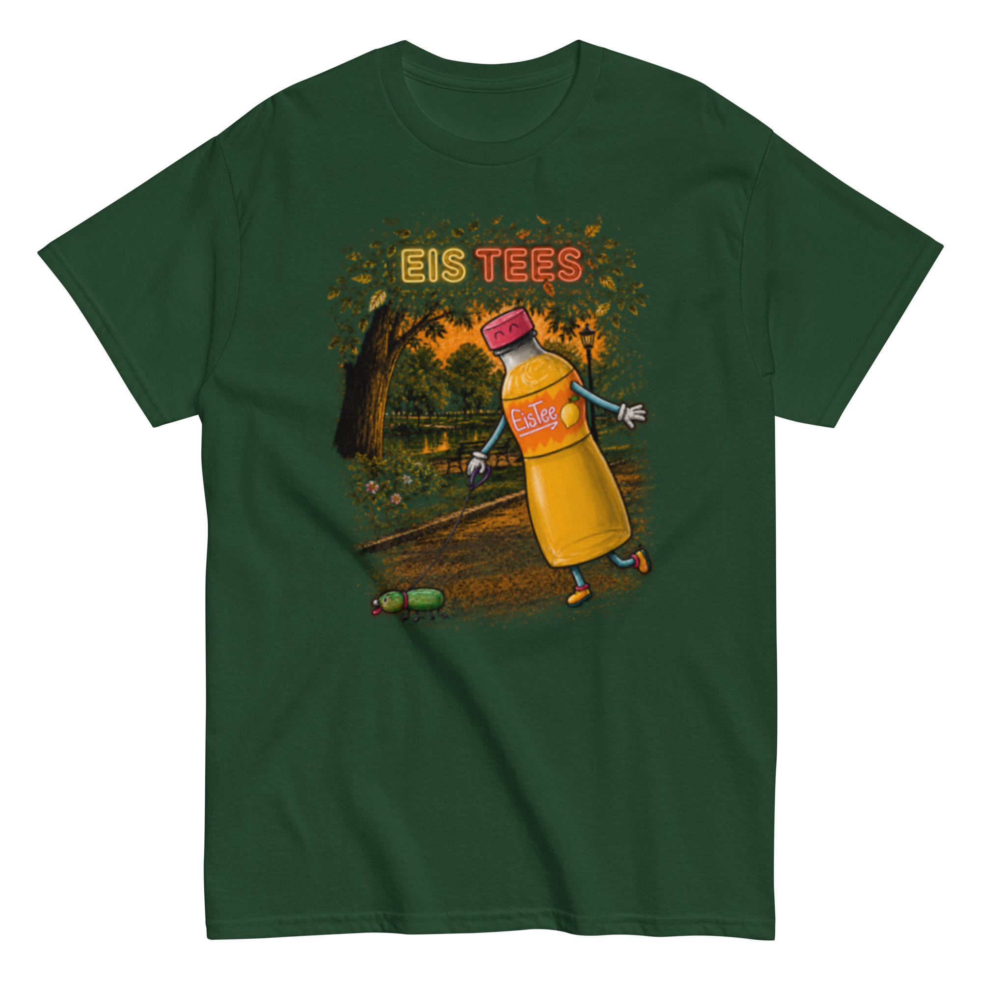 unisex classic tee forest green front 6aa3c2606e105.jpg