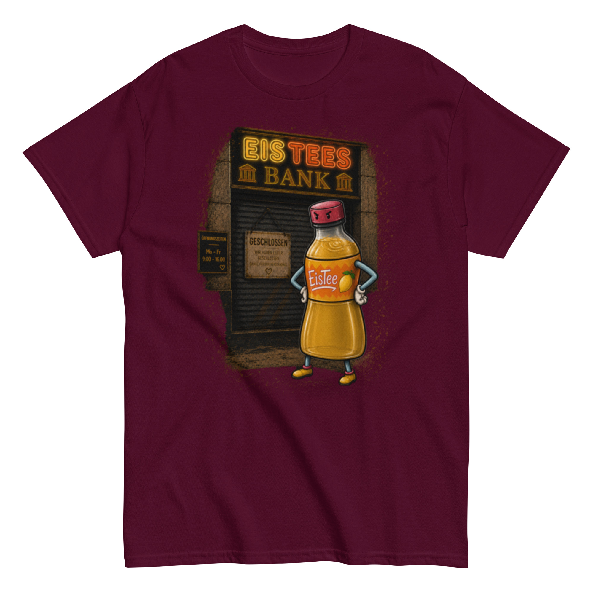 unisex classic tee maroon front 6aa2bb6a3683d.jpg