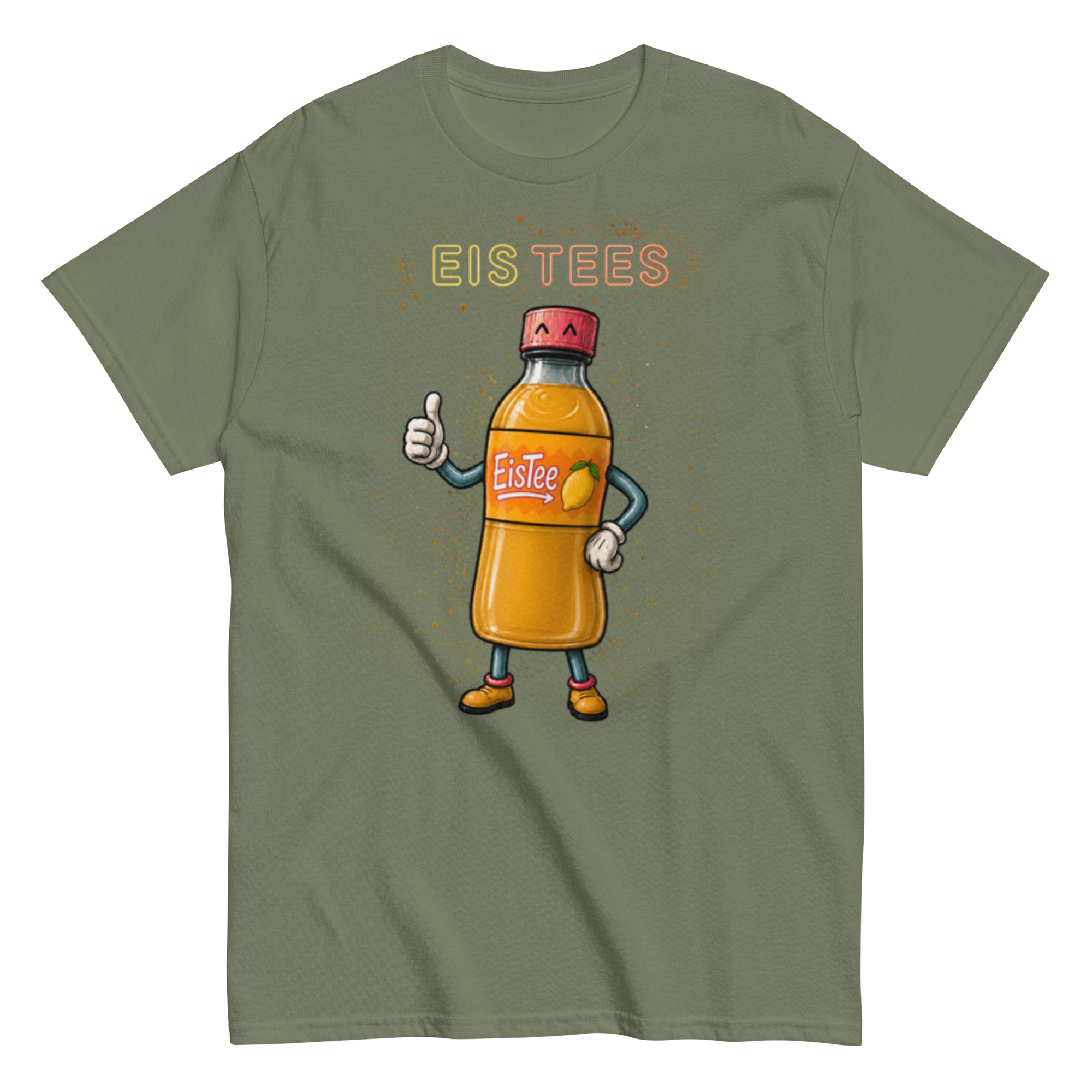 unisex classic tee military green front 6aa2b617d5d39.jpg