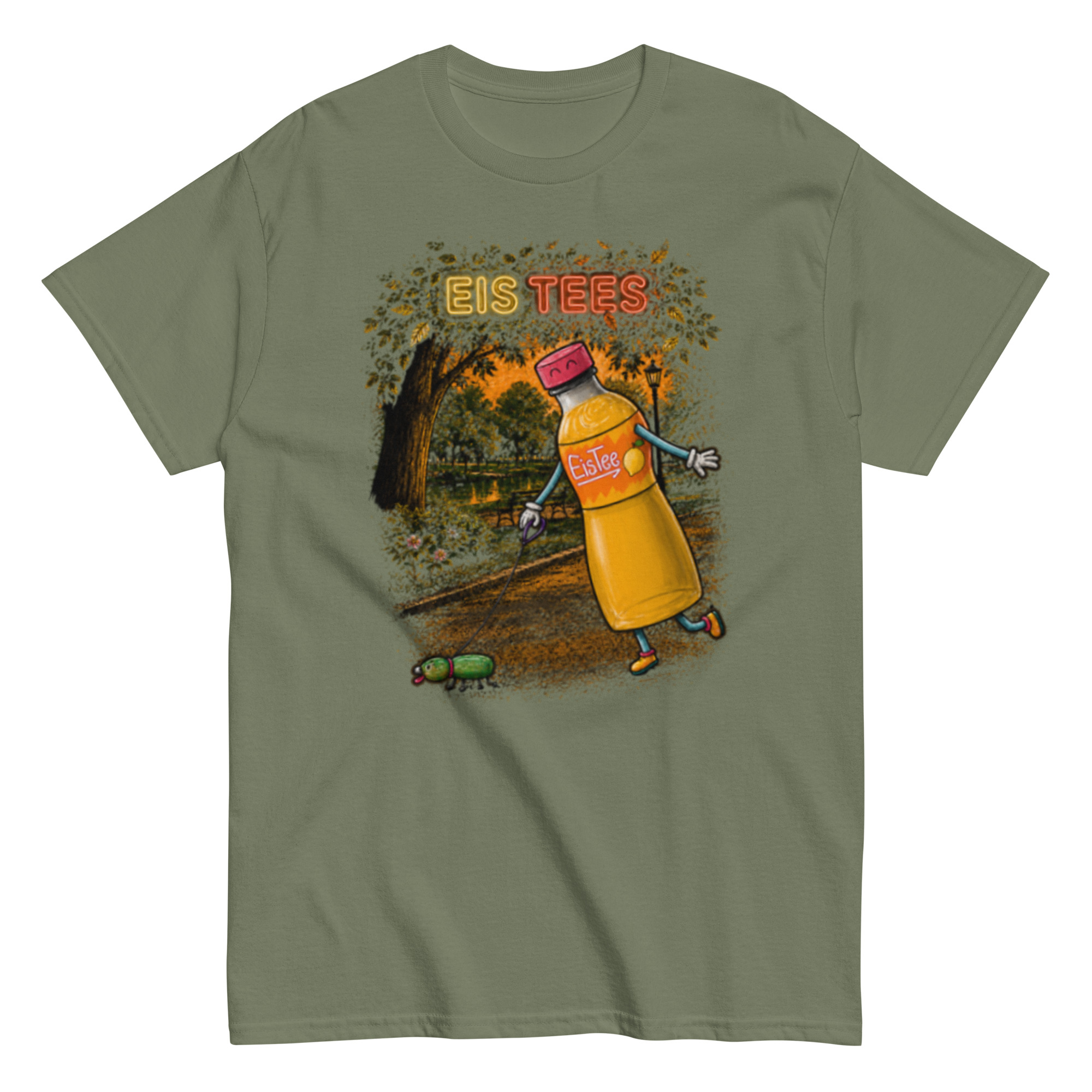 unisex classic tee military green front 6aa3c2606e04a.jpg